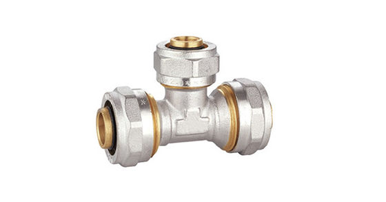 Conector igual de bronze de bronze do T dos encaixes PF5006 de PEX-AI-PEX