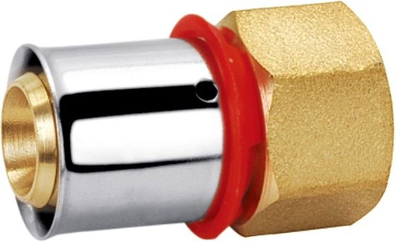 Conexões de compressão de latão personalizadas Conexões de união reta fêmea