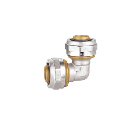 Cotovelo de bronze forjado de 90 graus, conector reto da união de bronze