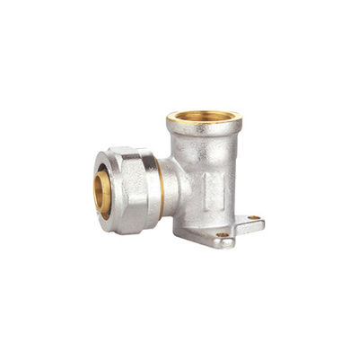 Encaixes de cotovelo de bronze 16X1/2x16 da placa de parede da compressão 26X16X26 PF5009
