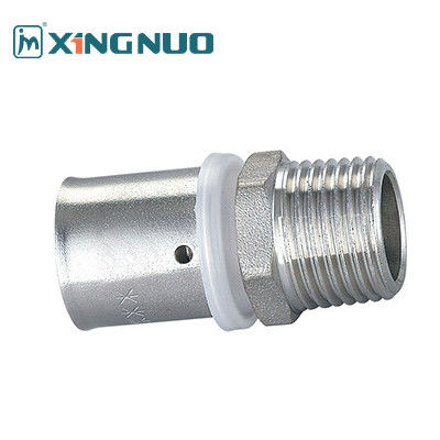 Pex Press Fittings 16-32mm PN25 PEX Tubos Fittings Fabricante profissional Homem Socket Pex Press Fittings