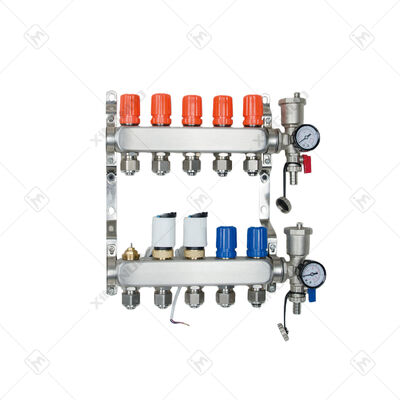 Pressão nominal até 6000 psi Manifolds de aço inoxidável com faixa de temperatura de -40 °C a 400 °C Superfície passivada polida