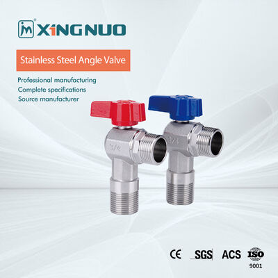OEM ODM Brass Angle Stop Valves Single Handle Easy Installation Valve resistente à corrosão para desempenho duradouro