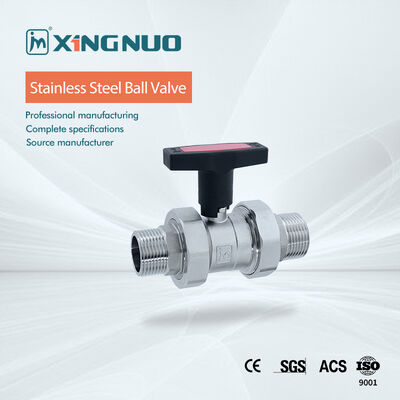 Válvula de Esfera em Aço Inoxidável com Extremidades de Conexão Flangeada para Faixa de Temperatura de 20°C a 200°C e Classificação de Pressão de até 1000 PSI com Material de Vedação em PTFE